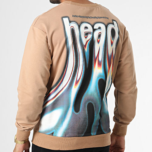 Sweat Crewneck GK-1092 Marron