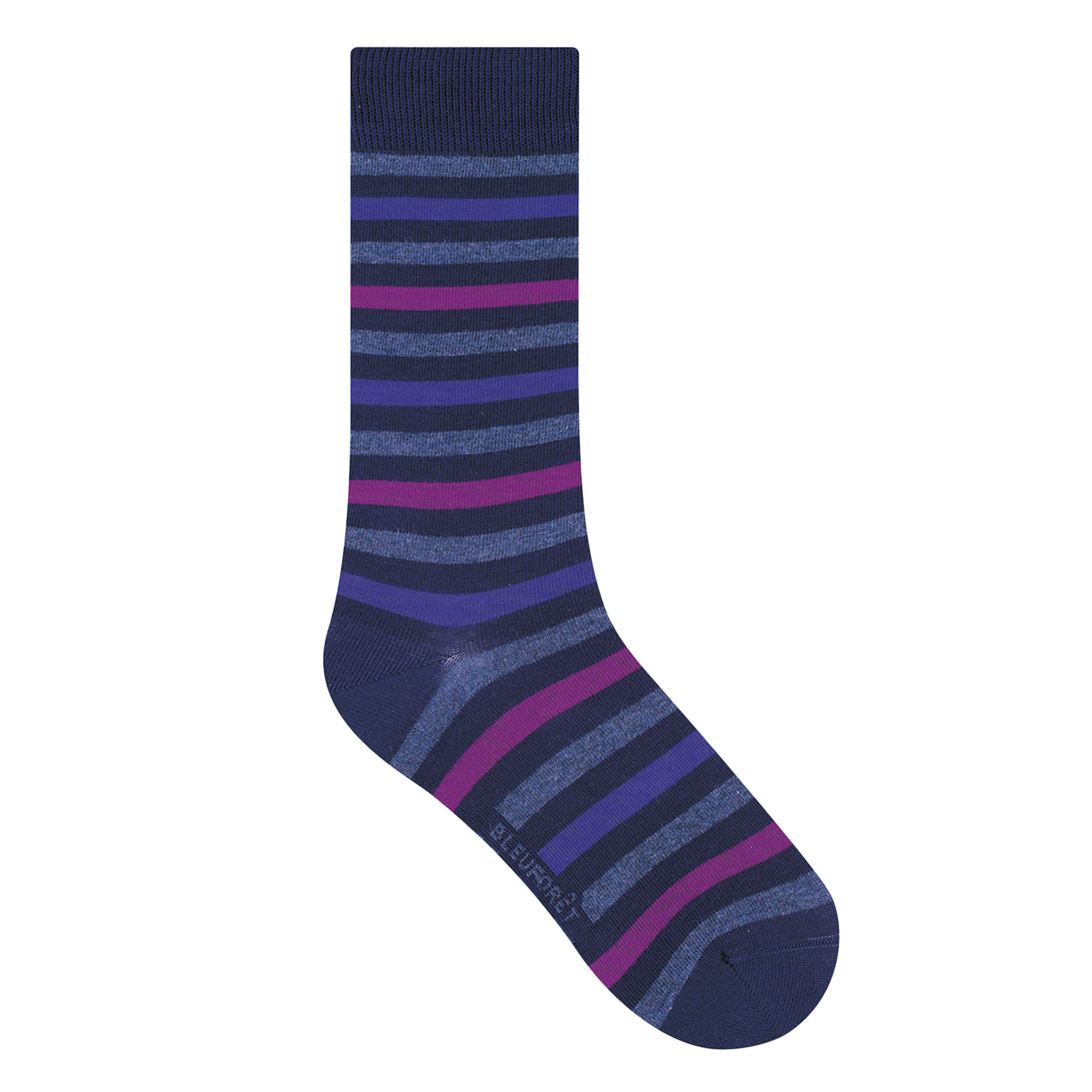 Chaussettes rayées en coton mélangé | Multicolore