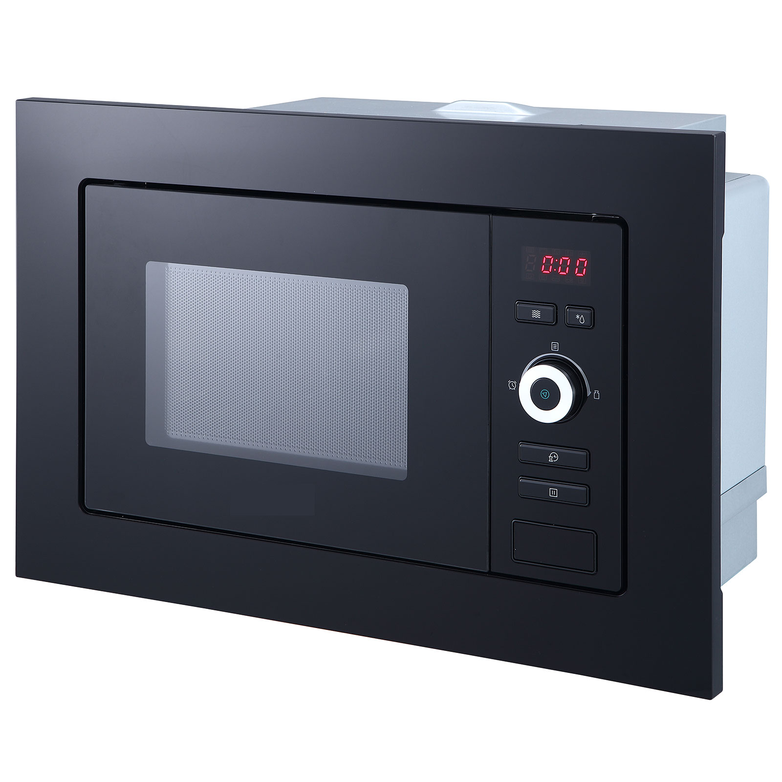 RESPEKTA Buffet - weiß Hochglanz - mit Mikrowelle - 120 cm