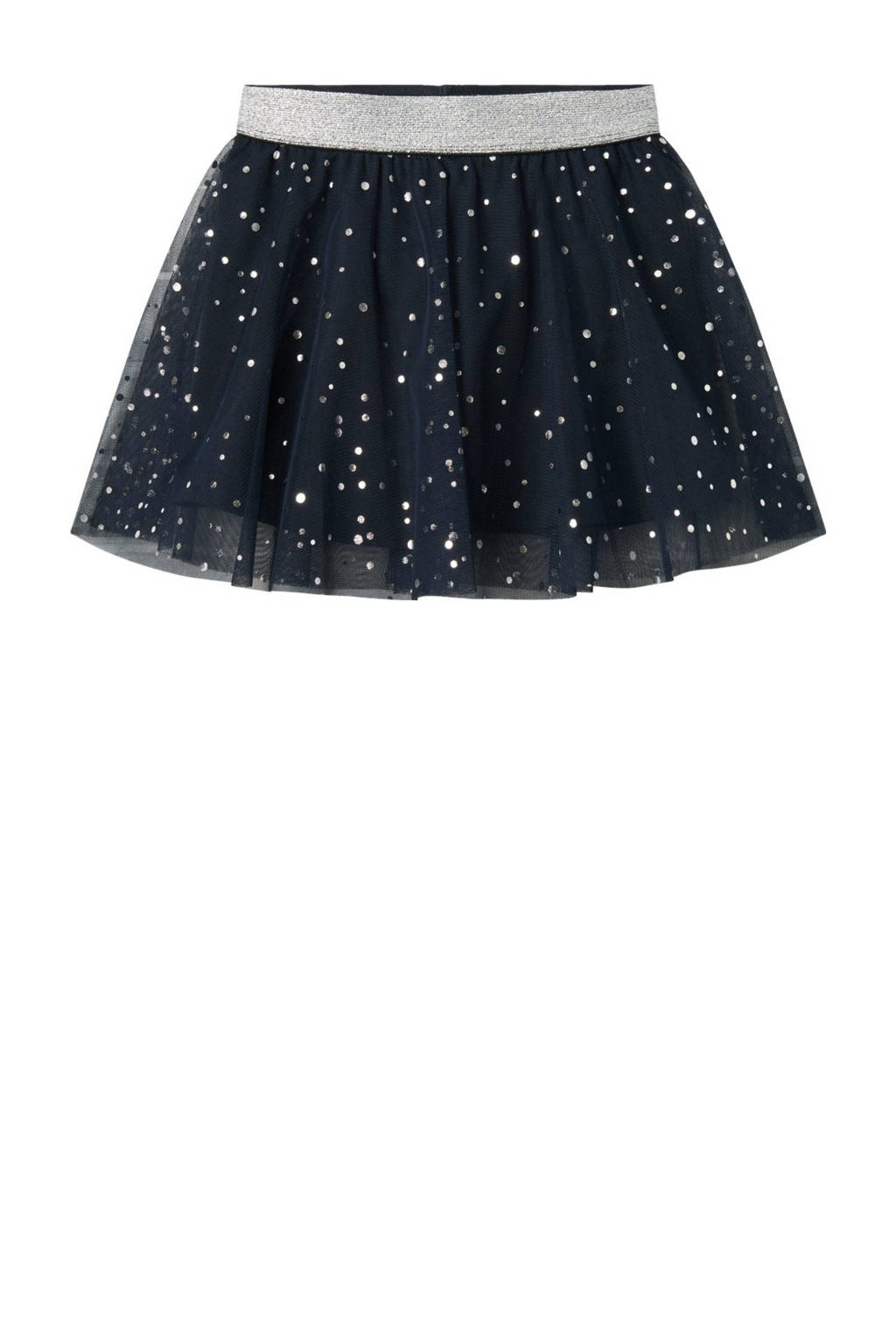 NAME IT a-lijn rok donkerblauw