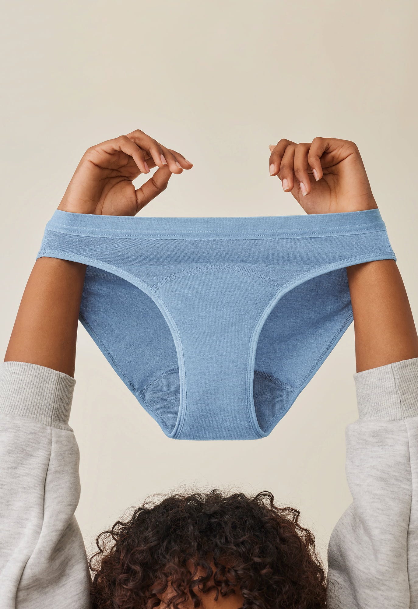 Imse  Teen Bikini Periodenslip Light Flow Hellblau, XS