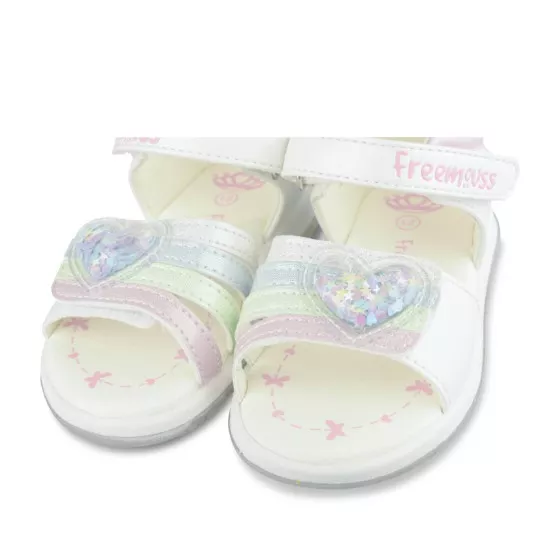 Sandales BLANC FREEMOUSS GIRL