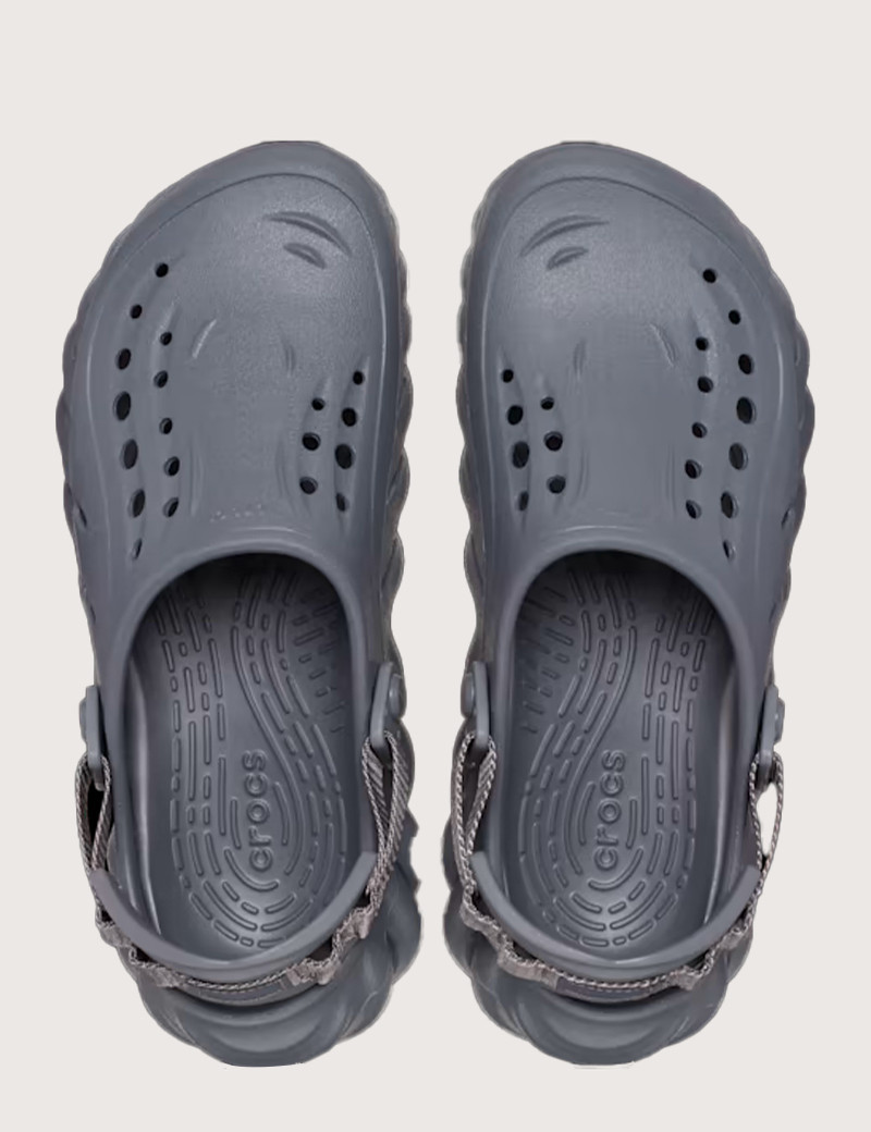 CROCS SABOTS HOMME ECHO CLOG GRIS ANTHRACITE