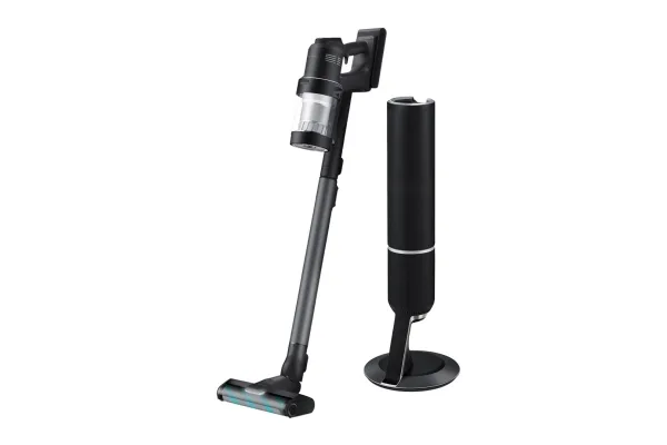 Samsung BESPOKE Jet Complete Extra VS28C9784QK - Støvsuger - pind/håndholdt (2-i-1) - uden pose - ledningsfri - satin black - 2 batterier, inkluderet oplader