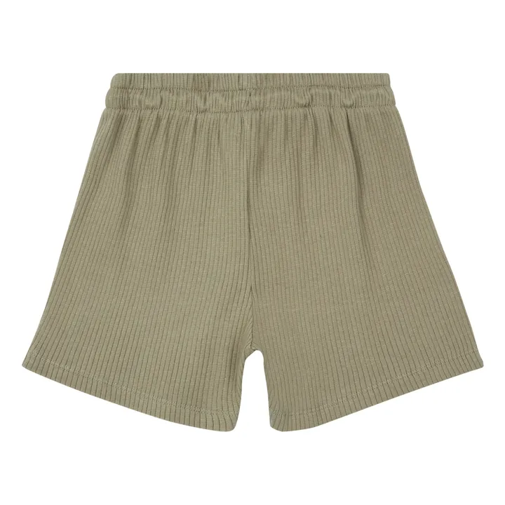 The Simple Folk Short Coton Bio Côtelé | Sauge