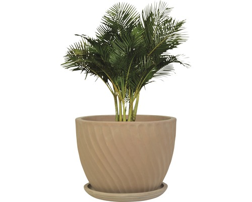 Lafiora terracotta schotel Ø 30 cm chocolade