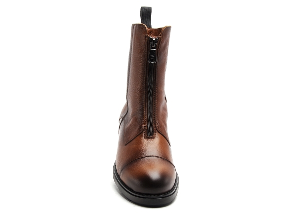 Paula urban boots bottine plates femme 91333 marron