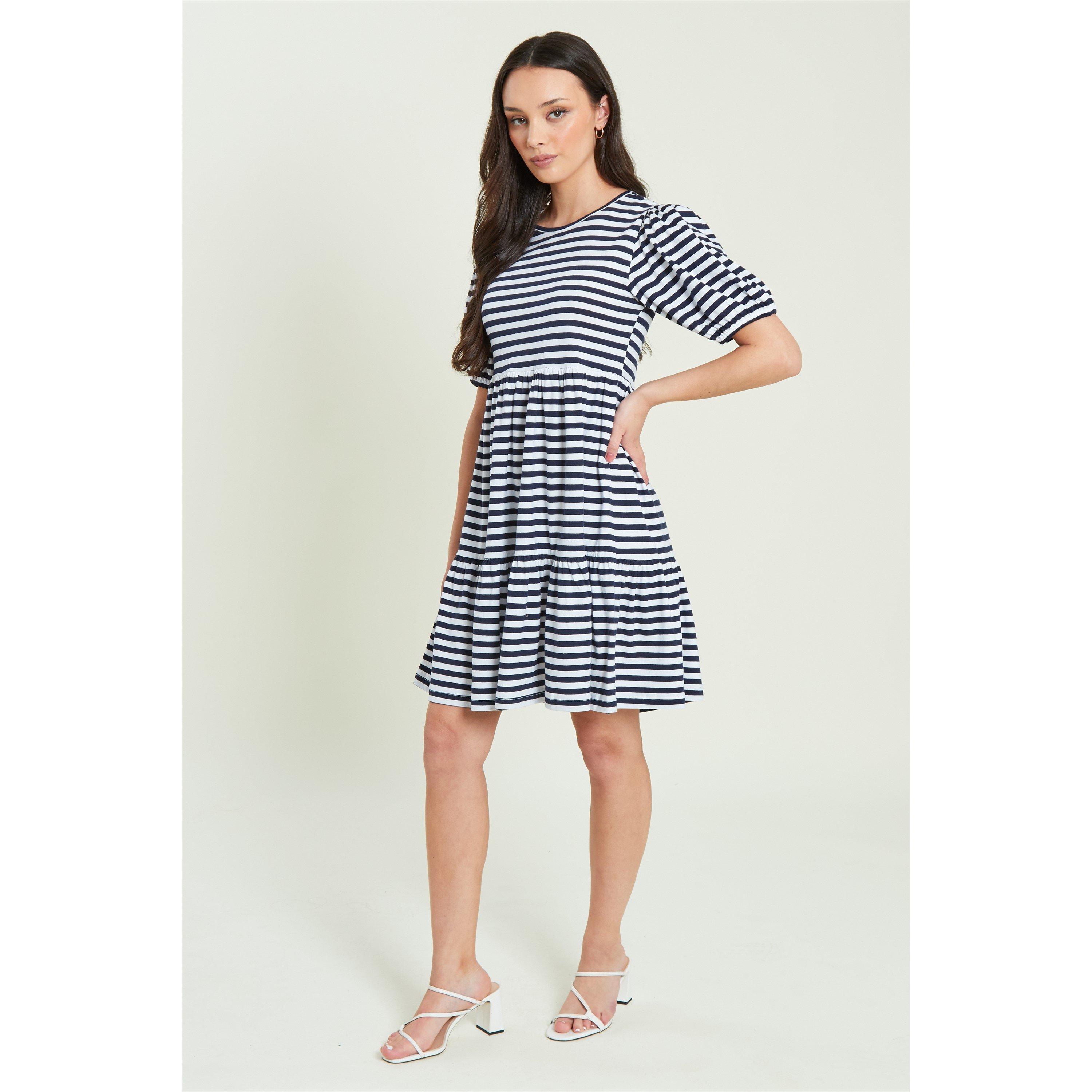 Be You BeYou Tiered Mini Dress Womens