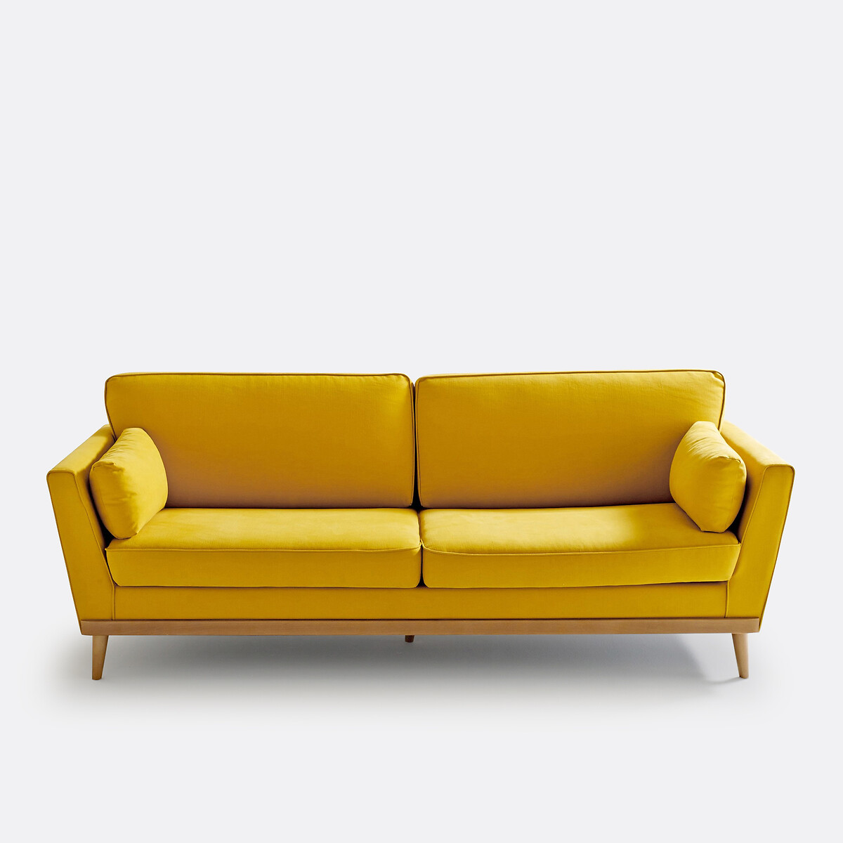 LA REDOUTE INTERIEURS<br>Sofá de algodão/linho, 3 ou 4 lugares, Tasie