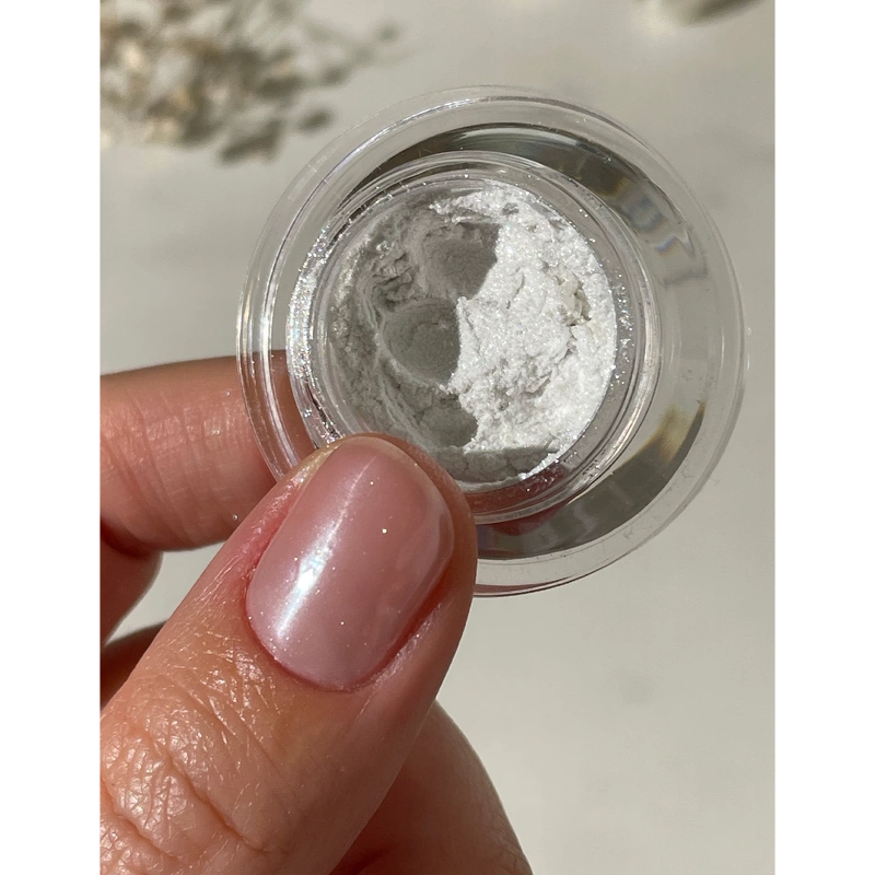 Le Mini Macaron Le Glazed Chrome Powder Set