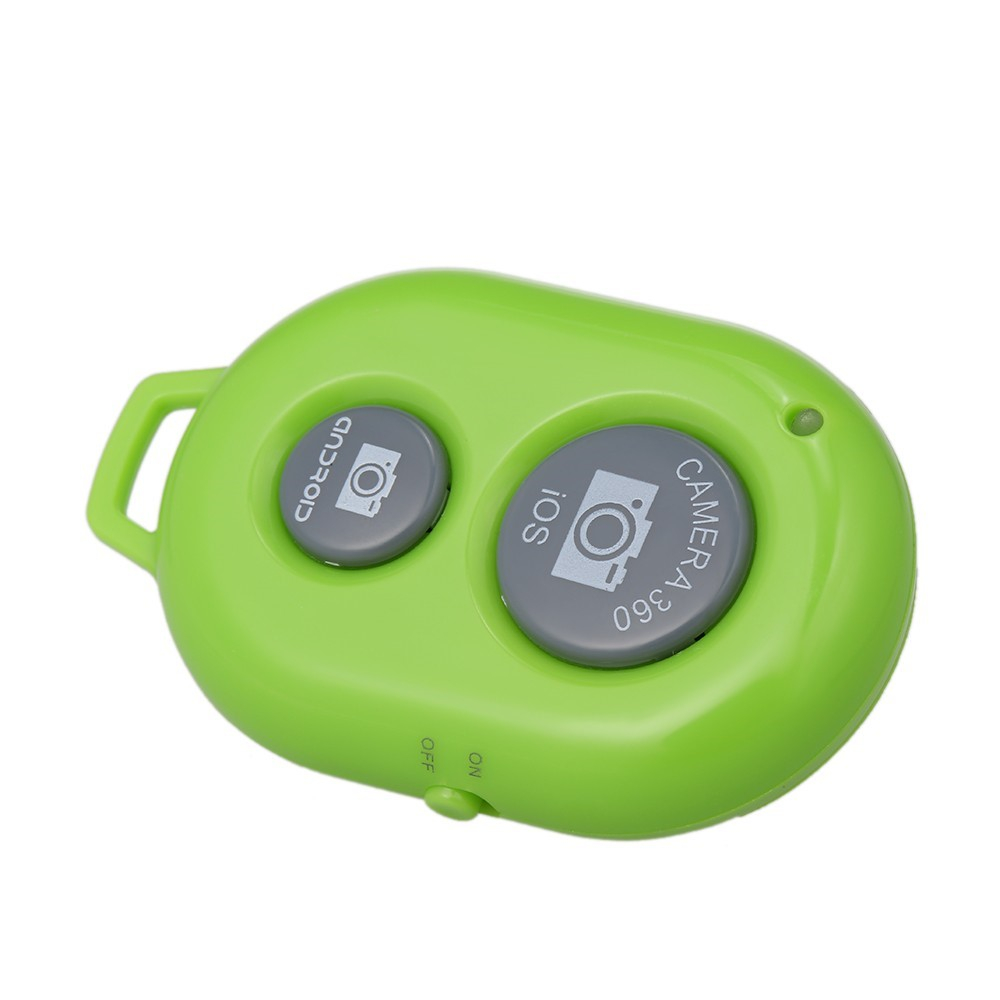Selfie Bluetooth 3.0 Kamera Fernauslöser Remote Control iOS / Android - Grün