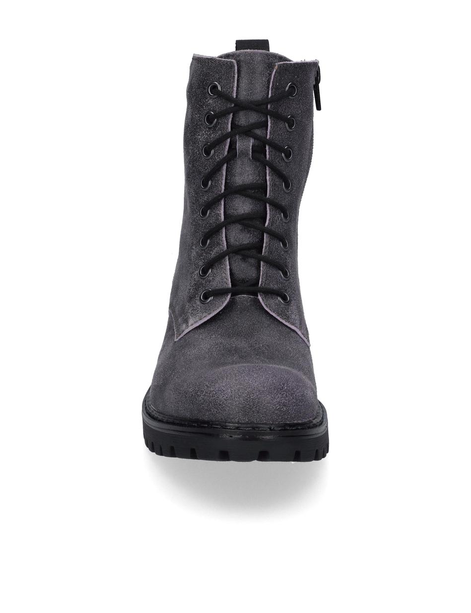 Stiefel Marta 16, asphalt-viola
