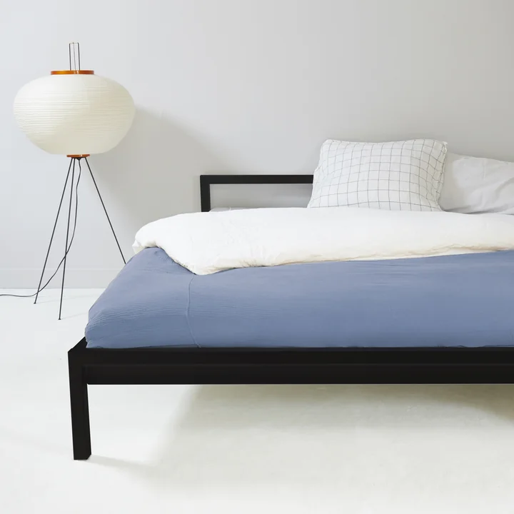 Hans Hansen - Pure Bett 180 x 210 cm, schwarz (extra lang)