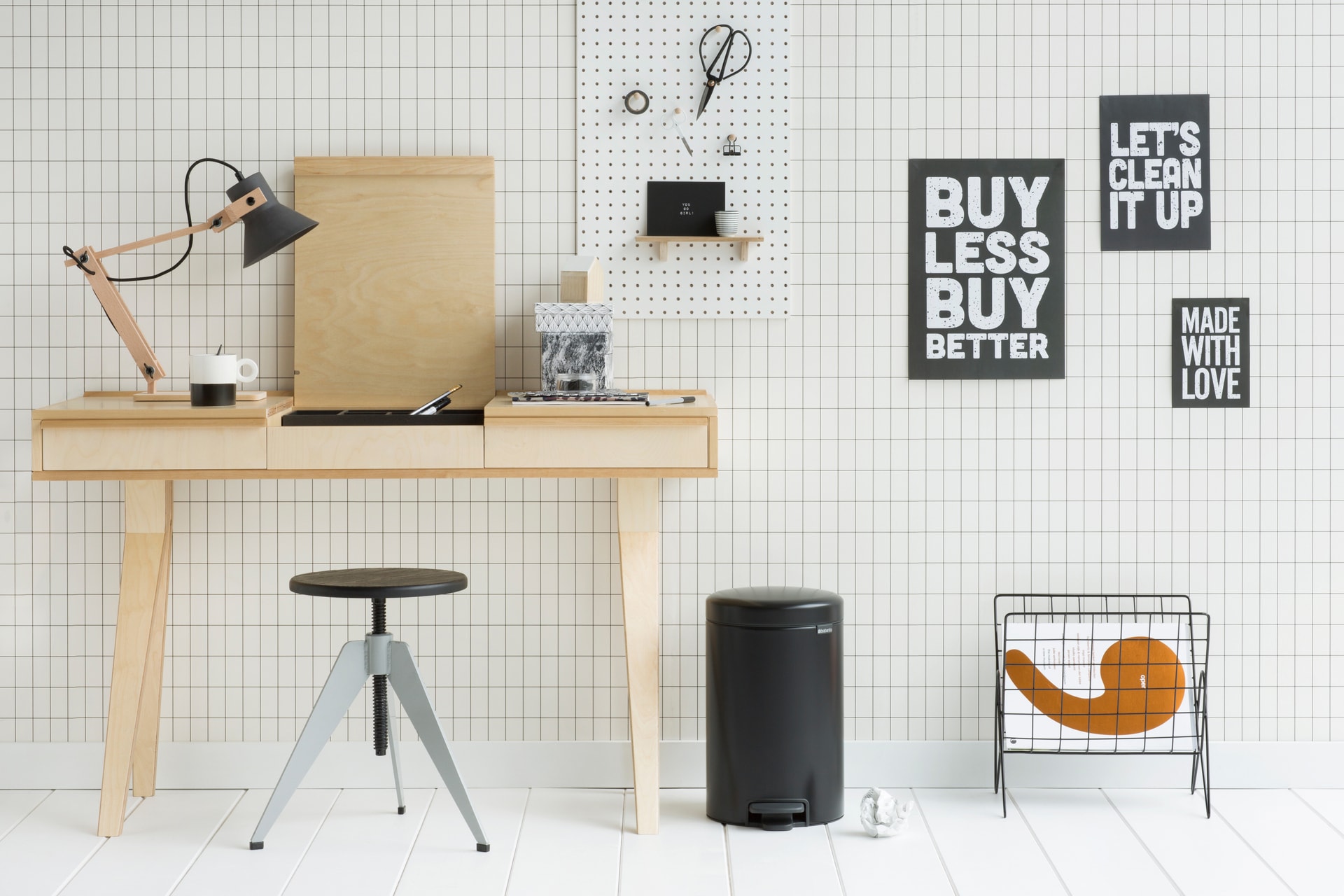 brabantia Treteimer NEWICON 12 Liter Matt Black