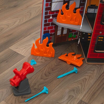 KidKraft Adventure Bound 2-in-1 Brannbil Lekesett