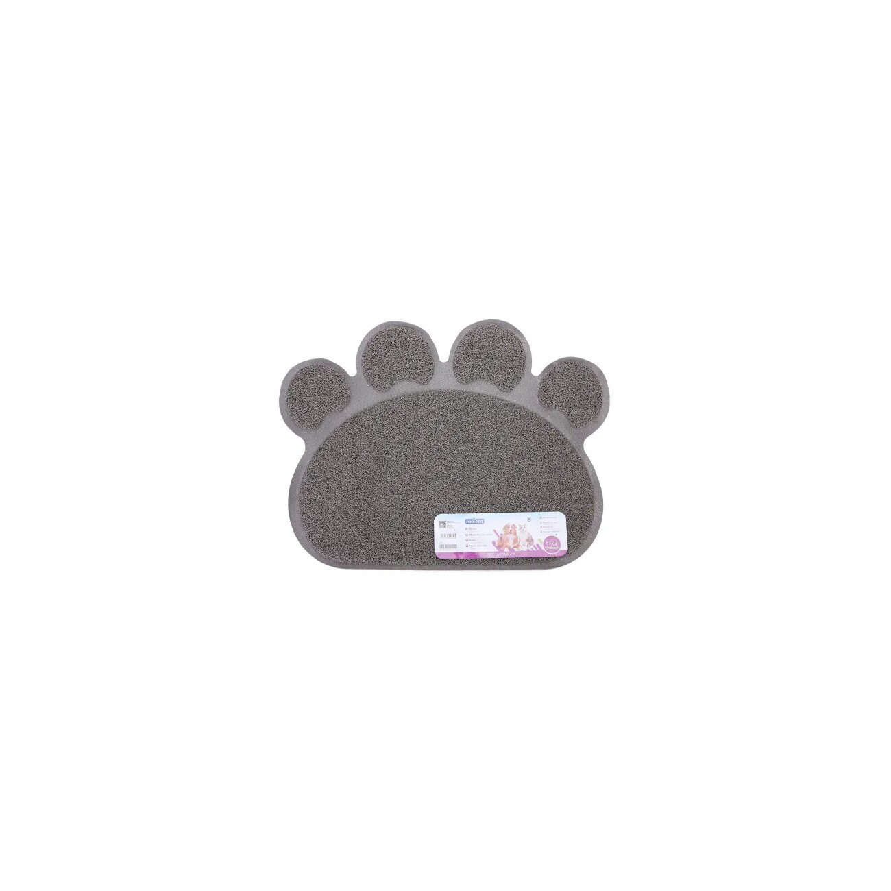 nobleza – Katzenstreumatte Pfote grün