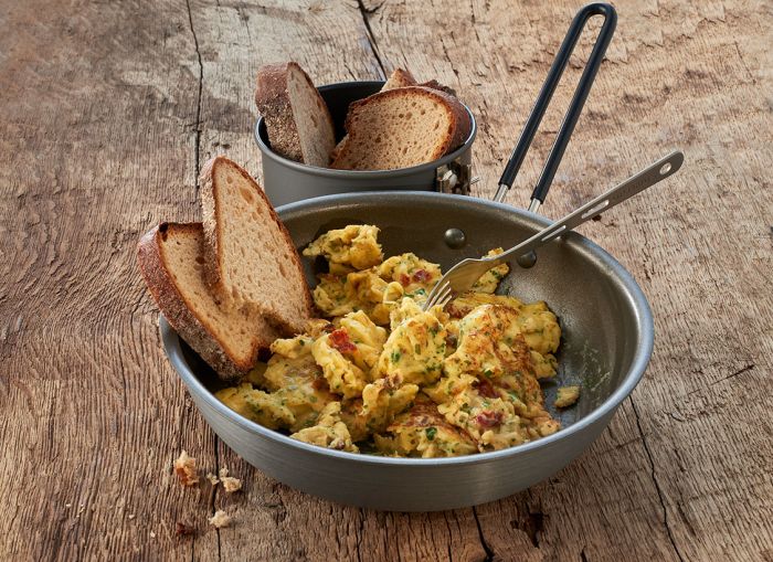 Scrambled Eggs with Onions glutenfri røræg