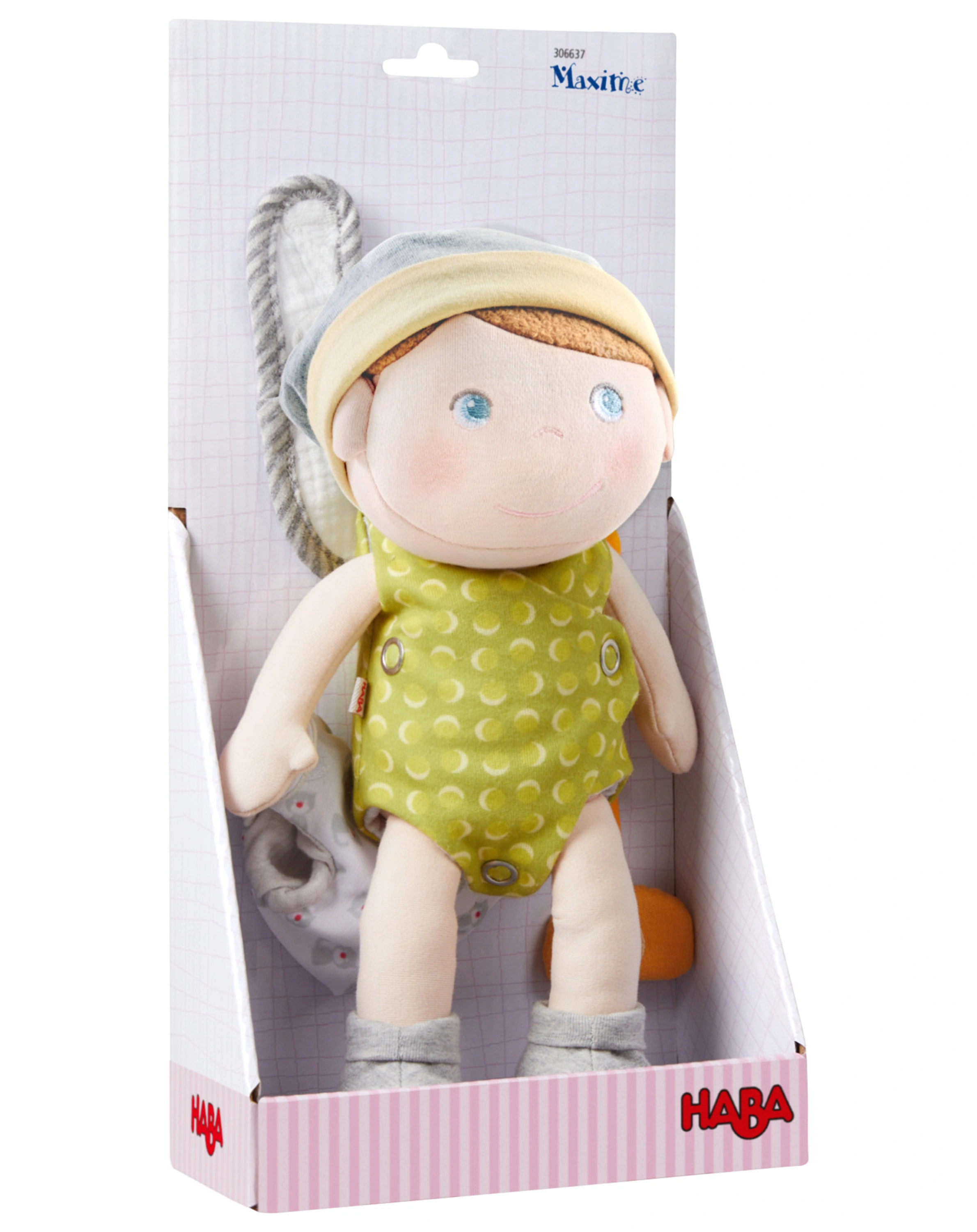 Babypuppe MAXIME (28 cm) aus Stoff