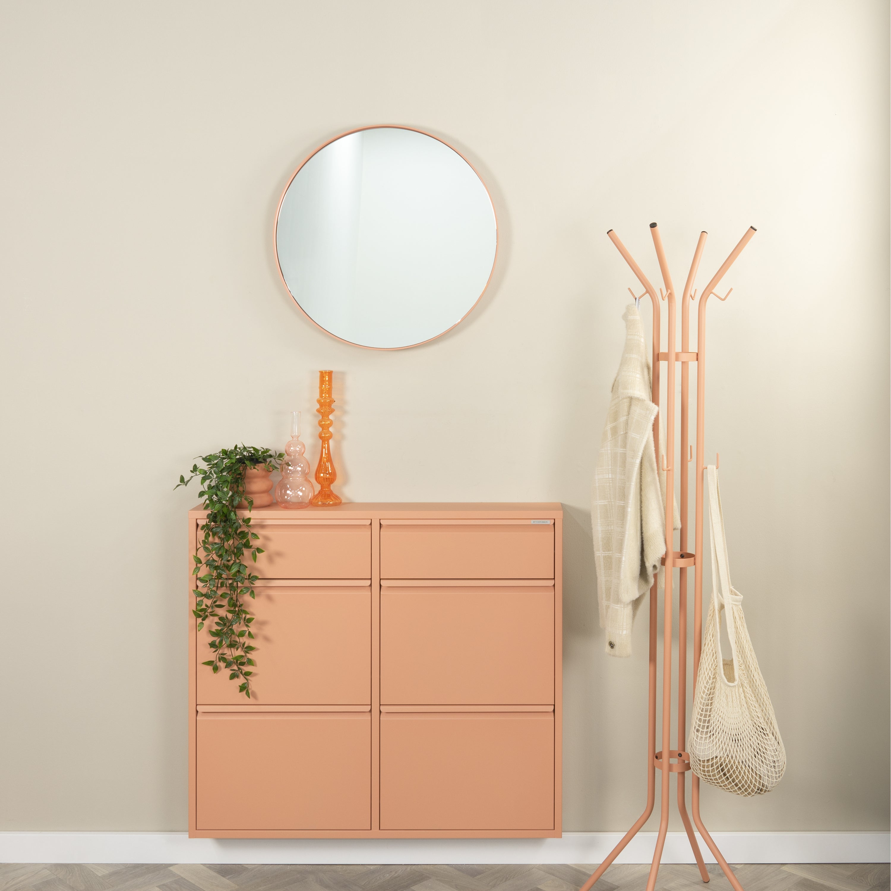 Spinder Design Billy 6 Schoenenkast - Clay Terra
