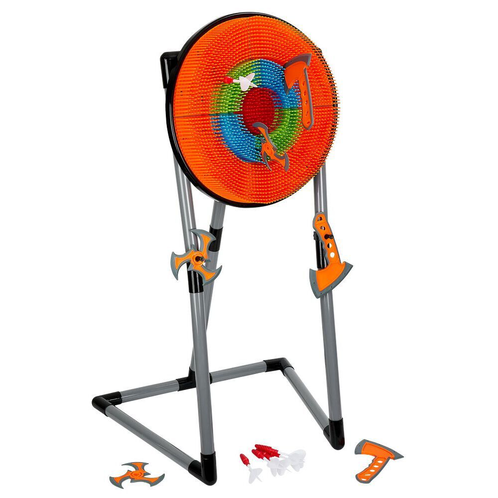 Jeu de tir 3-en-1 avec cible et projectiles