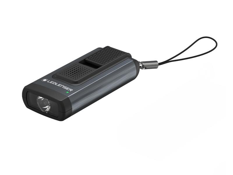 LED LENSER Taschenlampe K6R, 400 lm Schlüsselbundleuchte