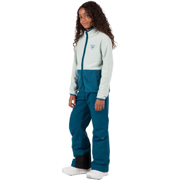 Veste polaire ROSSIGNOL JR STRAWPILE FLEECE FZ STEAM