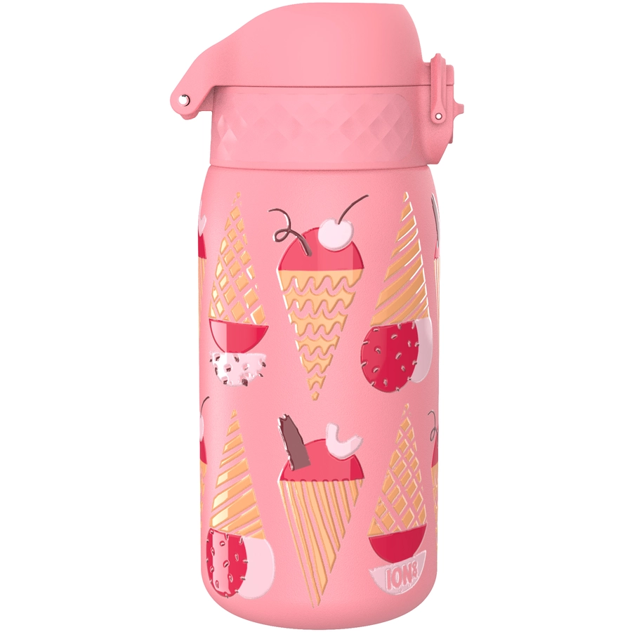 ion8 Kindertrinkflasche auslaufsicher 400 ml Eiscreme  rose