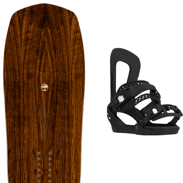 Pack snowboard ARBOR A-FRAME + Fix