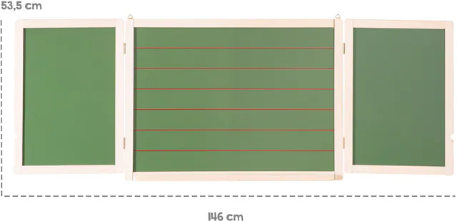 roba® Wandtafel »Schreib- & Maltafel magnetisch, weiss«