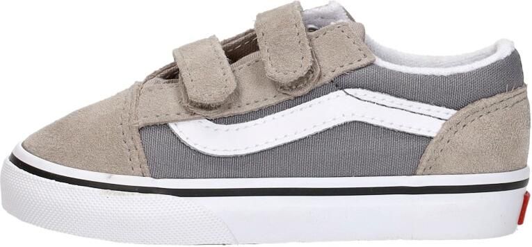Vans Old Skool V 2-tone Sneakers grijs Textiel