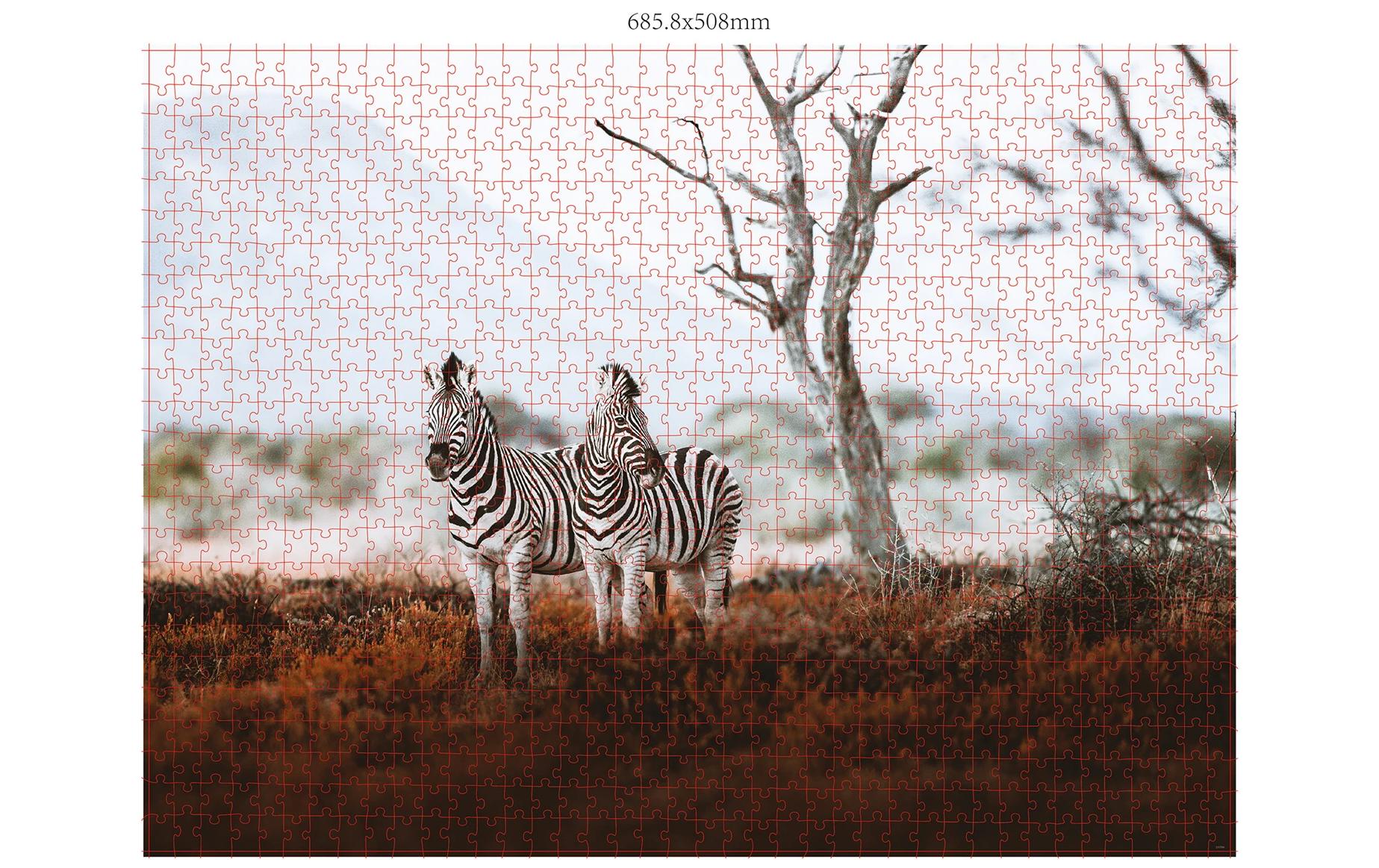 Puzzle Wildtiere AfrikaPuzzle-Set für Erwachsene und Kinder
