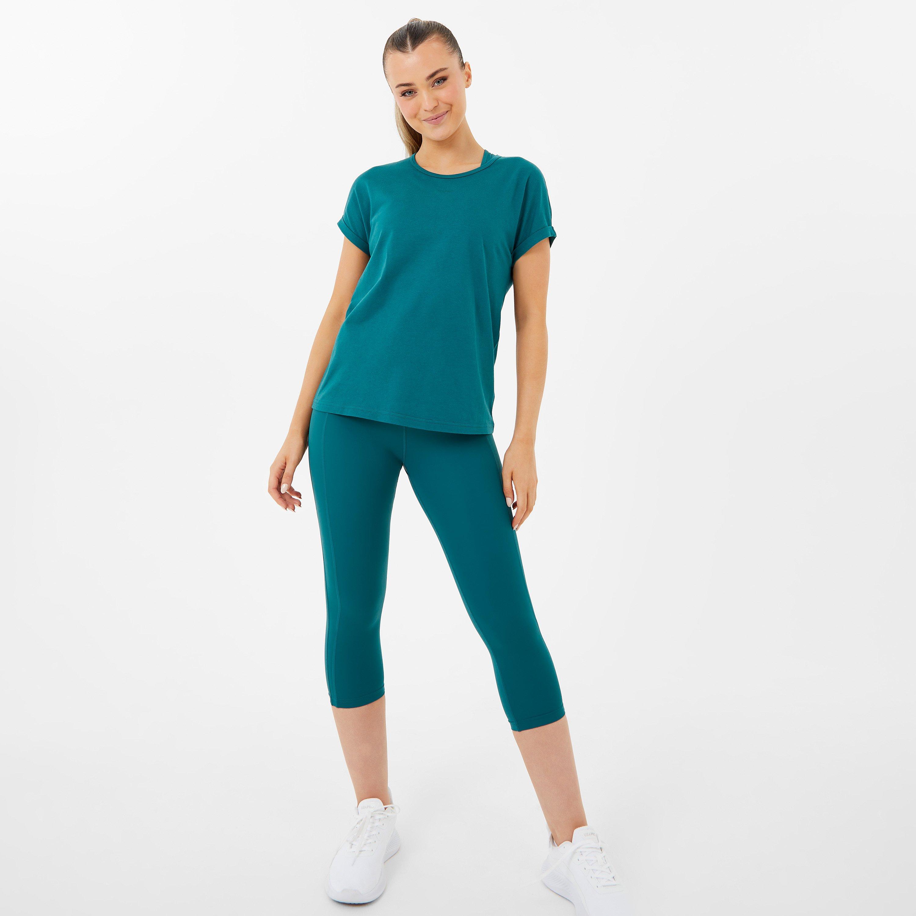 USA Pro Short Sleeve Sports T-Shirt Womens