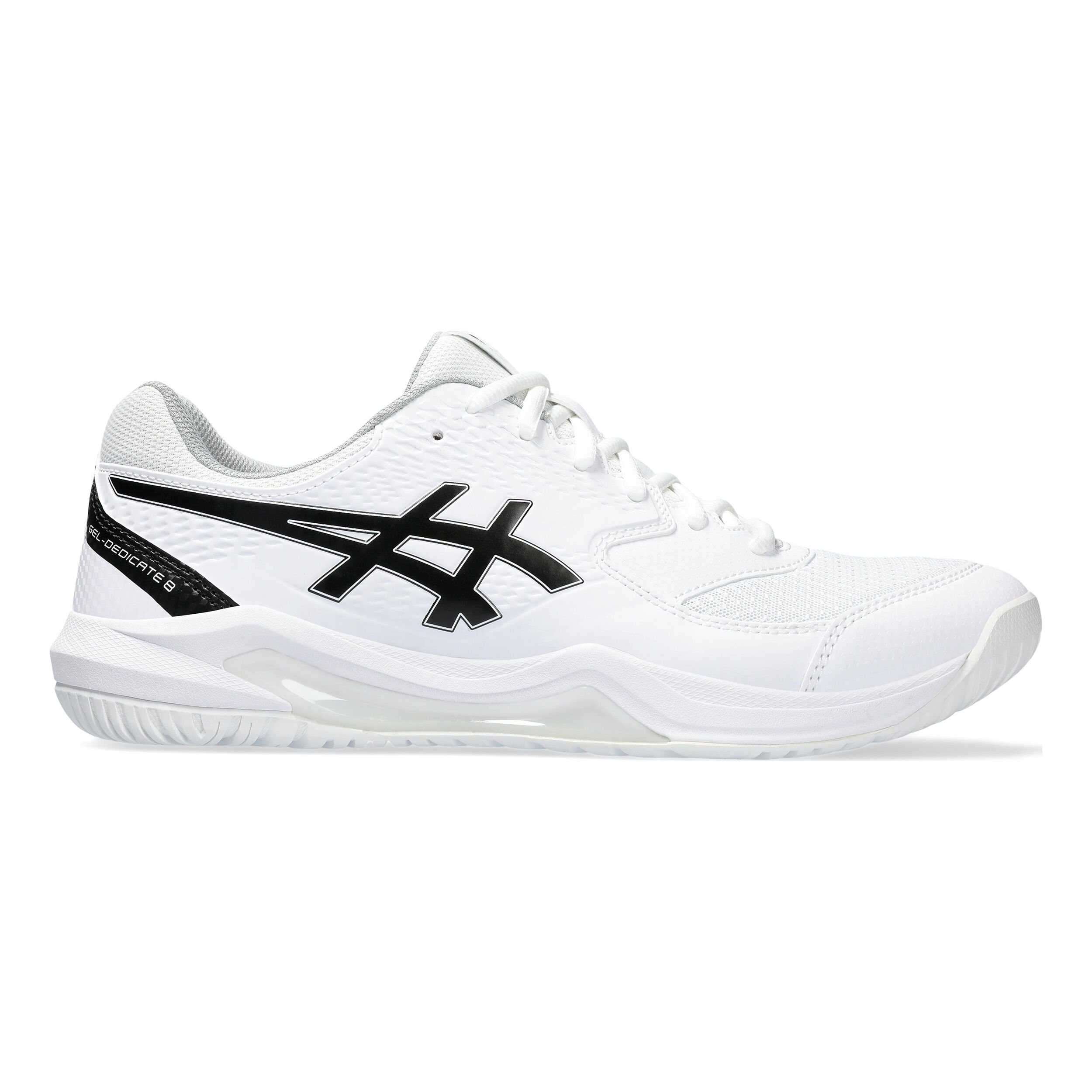 ASICS Gel-Dedicate 8 Chaussures Toutes Surfaces Hommes - Blanc , Noir