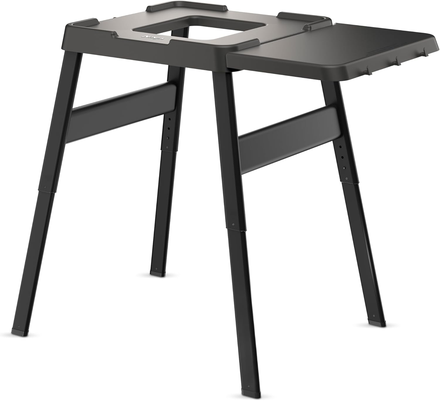 Ninja Woodfire verstellbarer Ständer und Beistelltisch, Außenofen- und Grillständer & Woodfire XL Grillabdeckung, offizielles Ninja-Zubehör