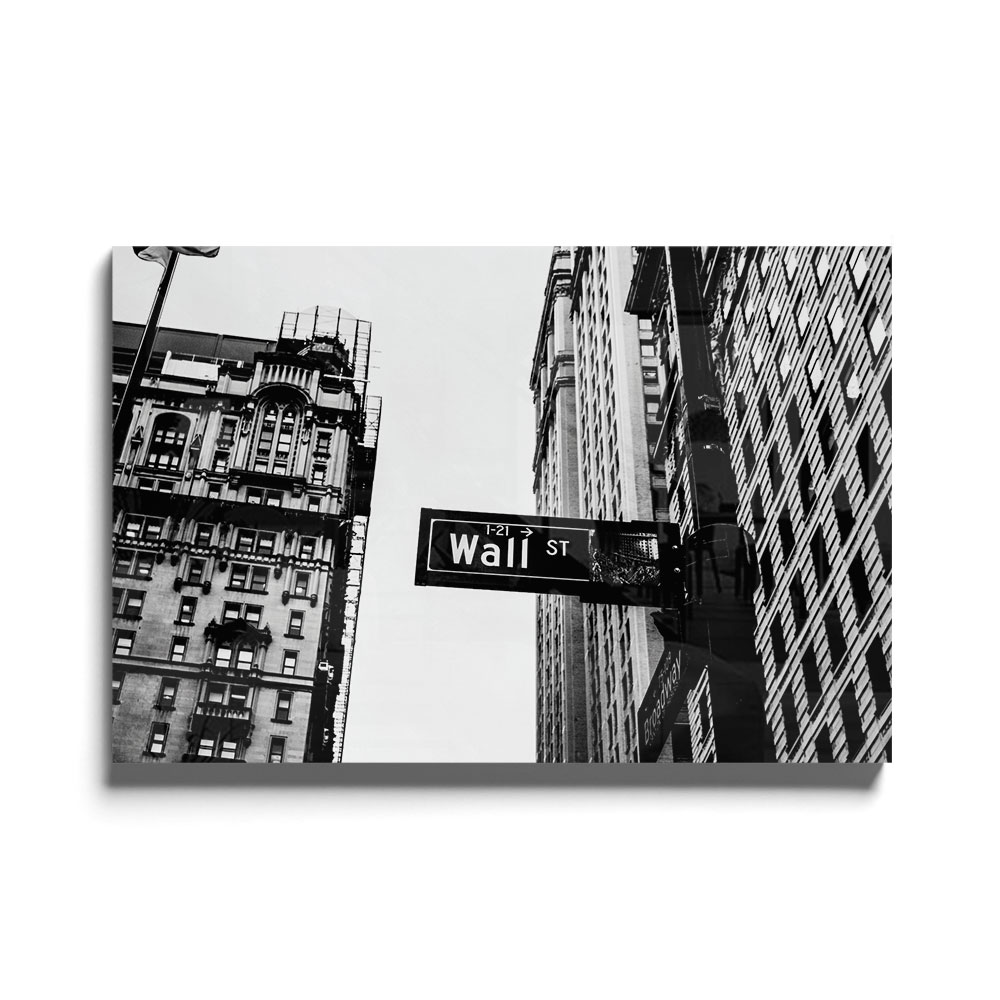 Walljar acrylglas schilderij - ST New York Acrylglas schilderij - 70 x 100 cm
