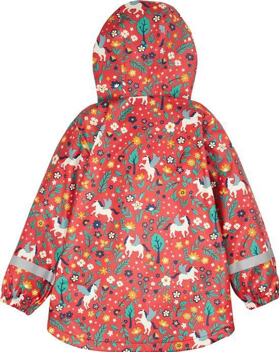 Frugi - Puddle Buster - Tussenjas - Watermelon - Voor Meisjes