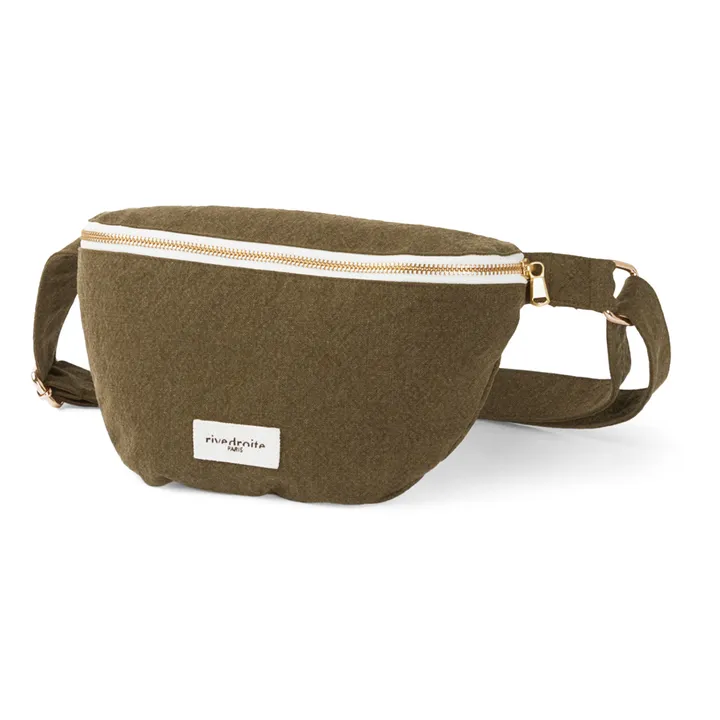 rivedroite Banane Custine en coton recyclé | Vert kaki