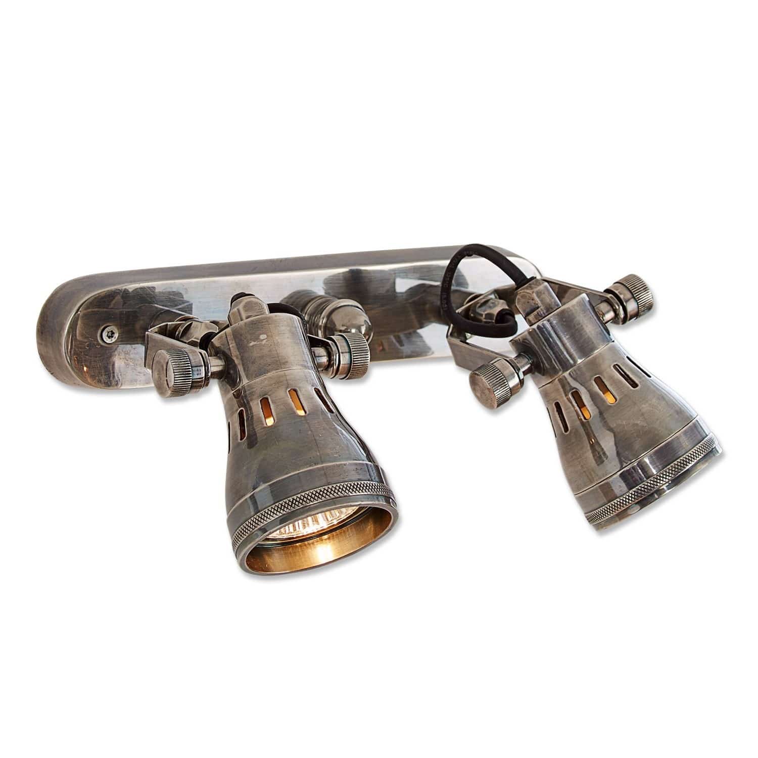 Wandlampe Naveen antiksilber