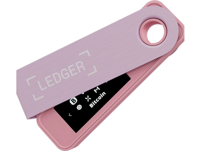 Ledger Nano S Plus Pastel Pink Crypto-Hardware-Wallet zum Kaufen, Verwalten und Vermehren digitaler Vermögenswerte