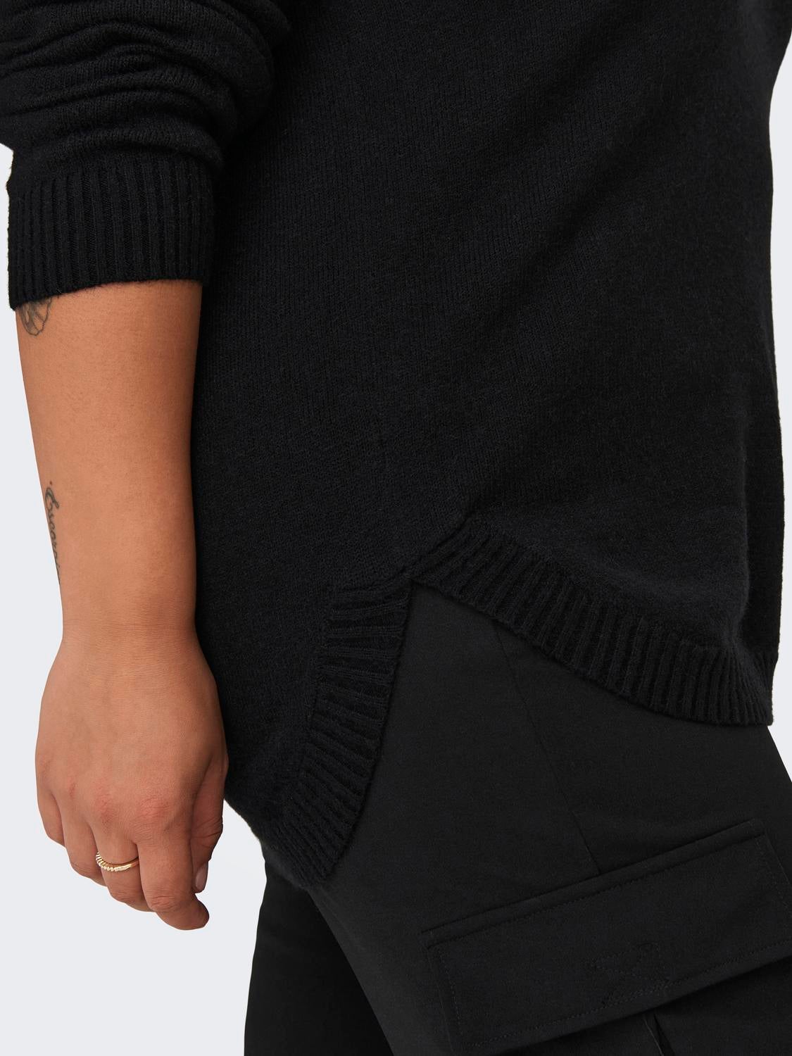 CARMARGARETA Strickpullover Black
