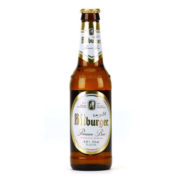 Bitburger - Bière premium allemande 4.8%