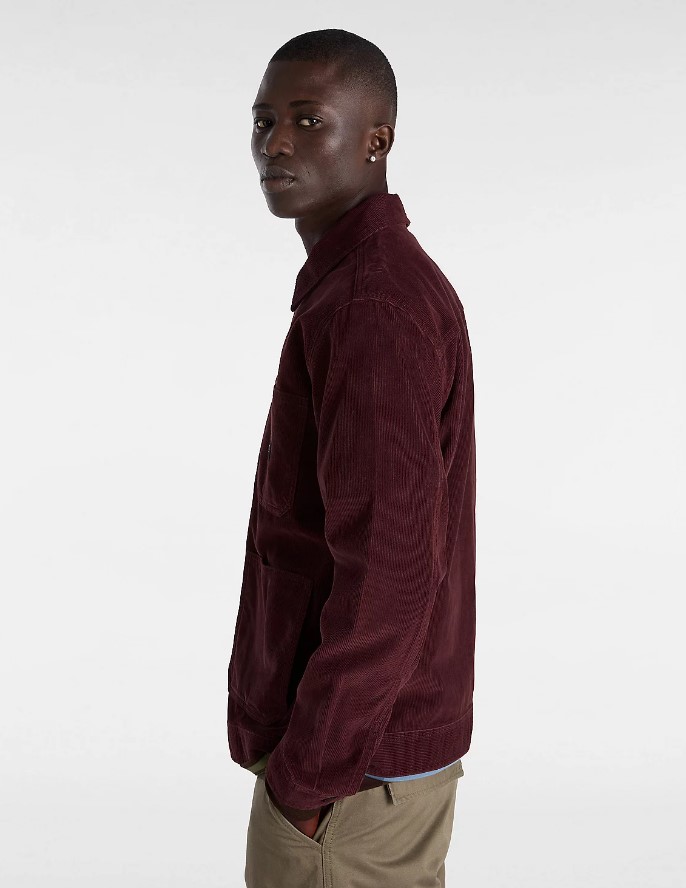 Vans Drill Chore Coat Corduroy Bitter Chocolate