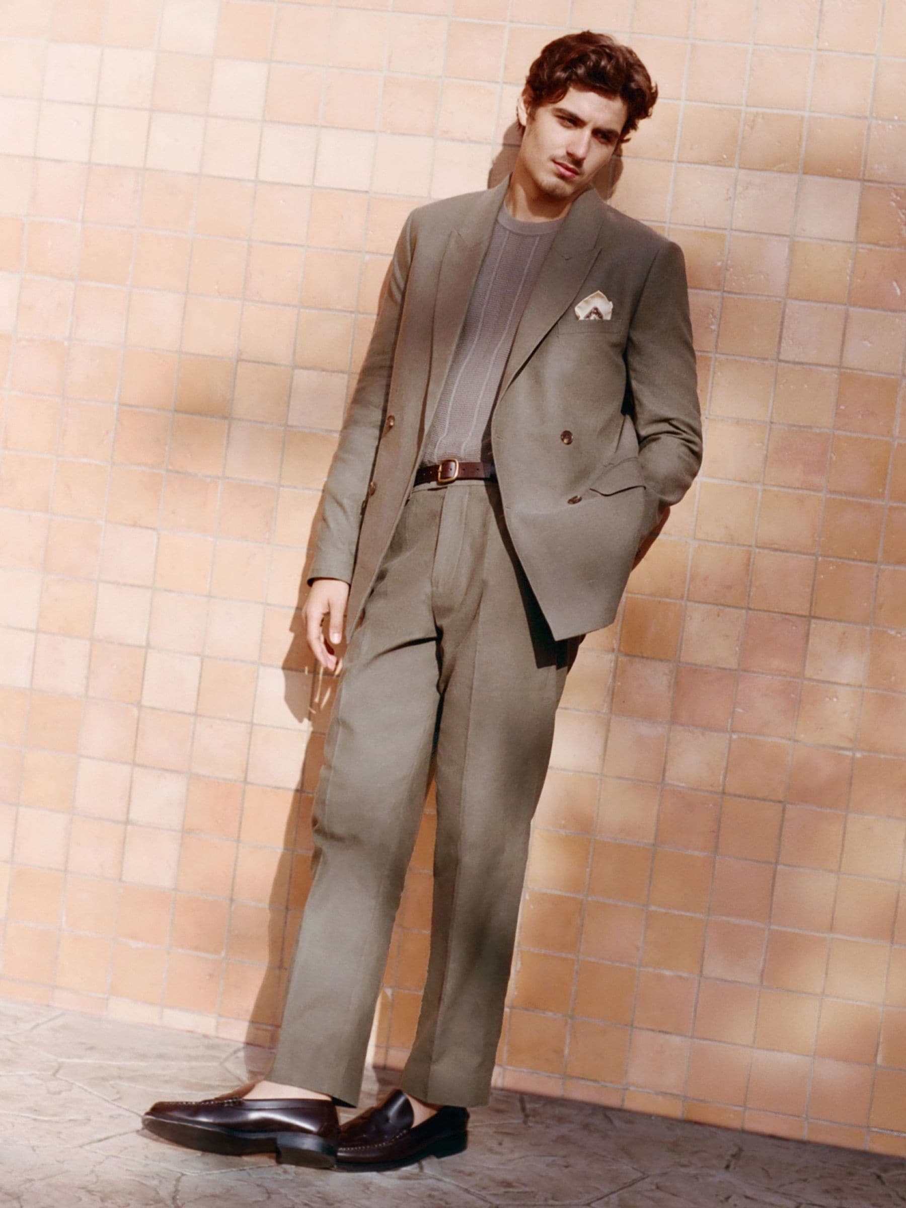 Groen - Abercrombie & Fitch Suit Trousers