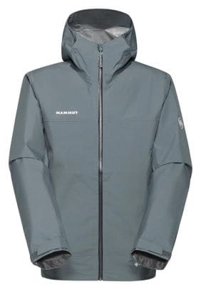 Veste Imperméable Mammut Crater Light Hs Hooded Gris Homme