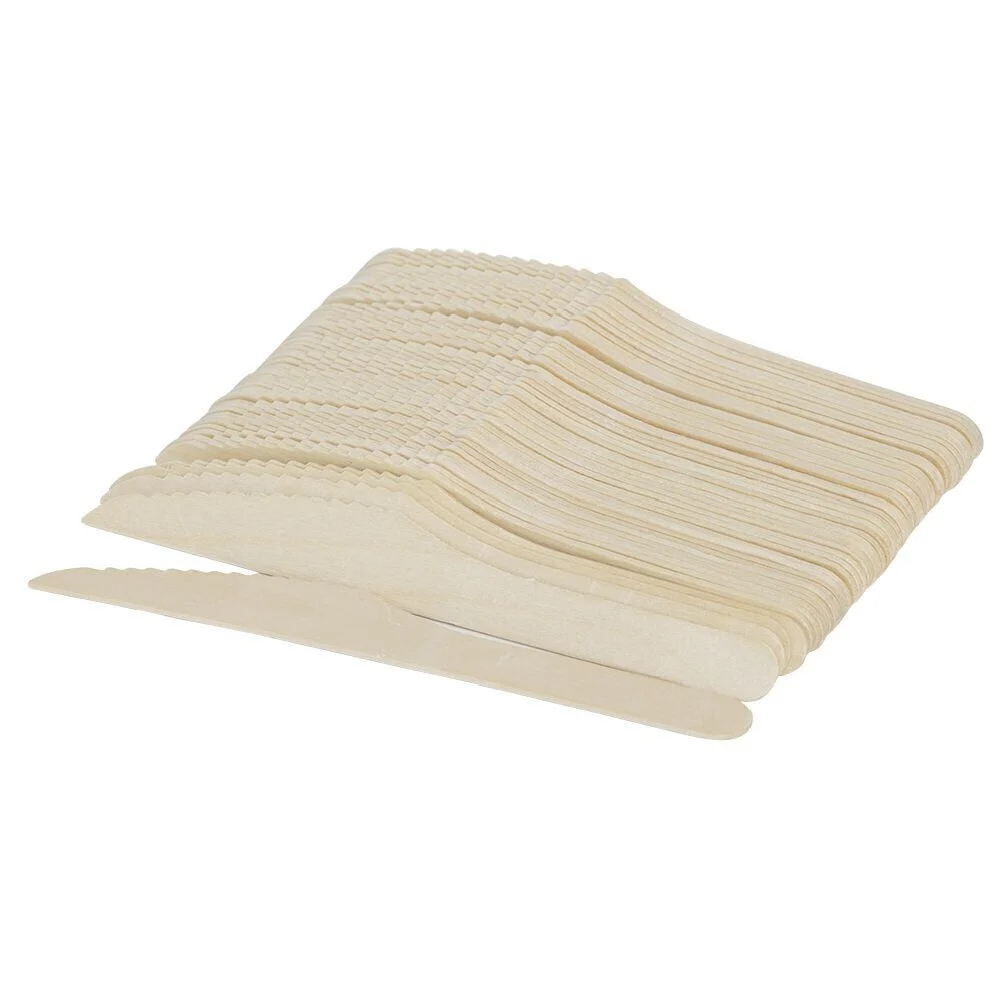 Ménagère bois de bouleau fourchette couteau cuillère x150