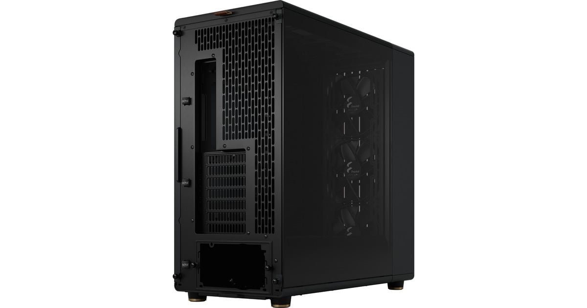 Fractal DesignNorth XL RC Charcoal Black TG Dark midi tower behuizing  (Zwart | 2x USB-A | 1x USB-C | Tempered Glass)