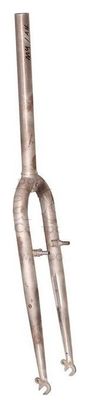 Fourche droite Gravel  Trekking- Acier - 1 pouce 1/8 - Roue 28 /700 - cantilever