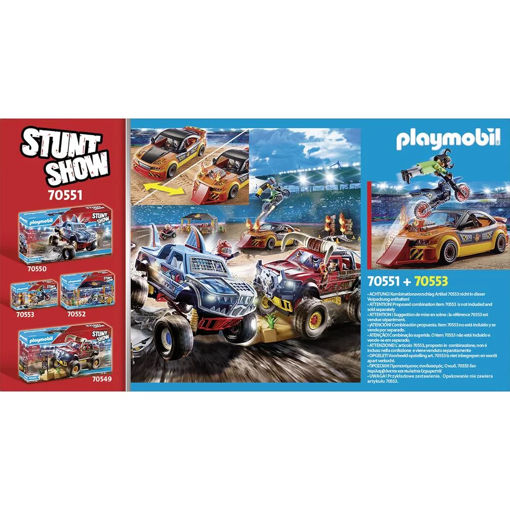 STUNTSHOW VOITURE CRASH TEST - 70551
