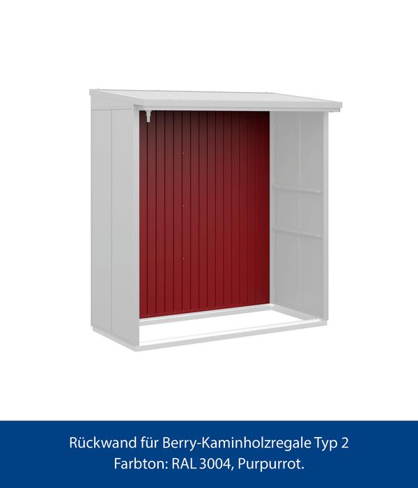 Hörmann Rückwand für Berry-Kaminholzregal