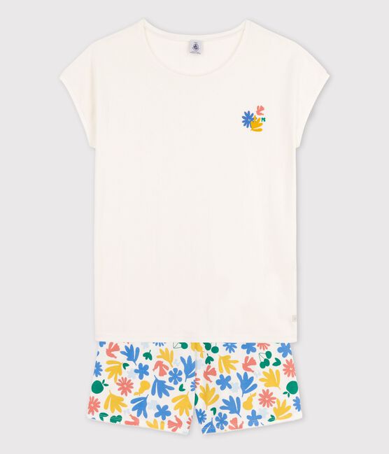 Pyjacourt fille en coton